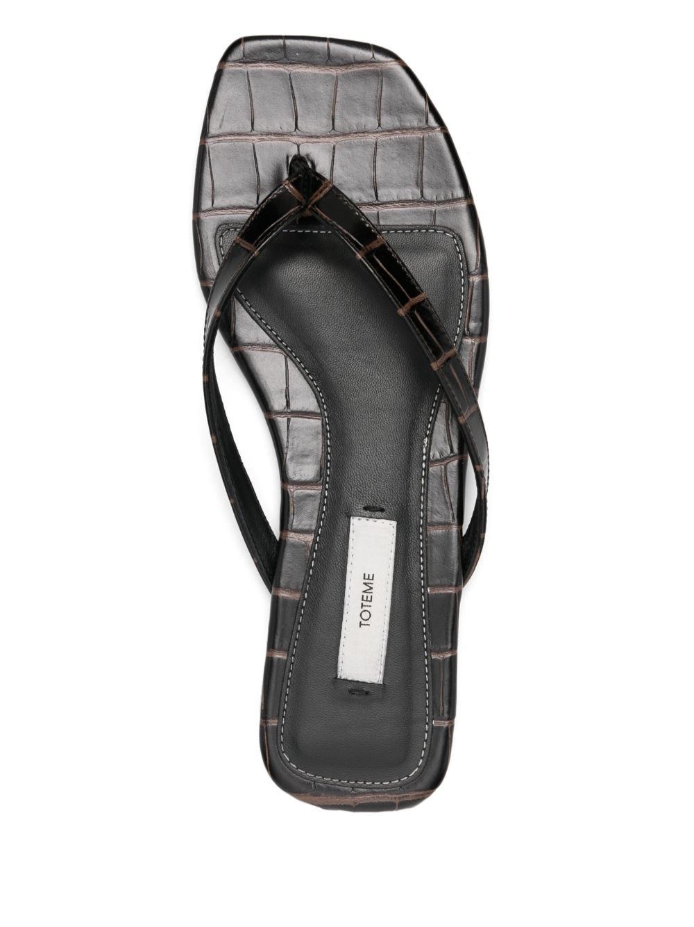 Toteme Women Leather Flip Flops