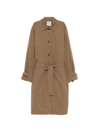 Toteme Women Cotton Trench Coat