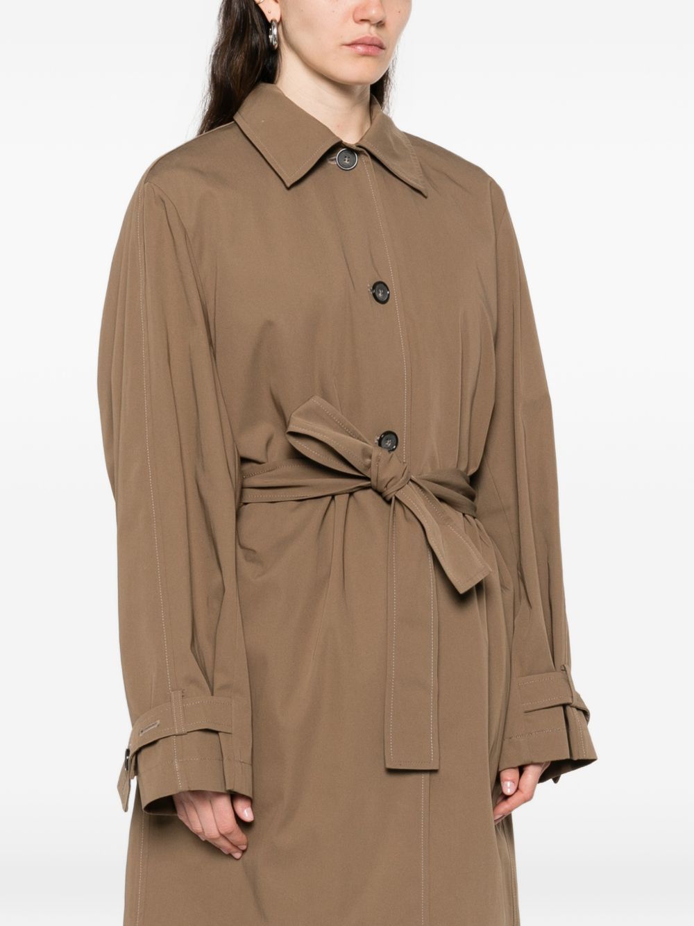 Toteme Women Cotton Trench Coat