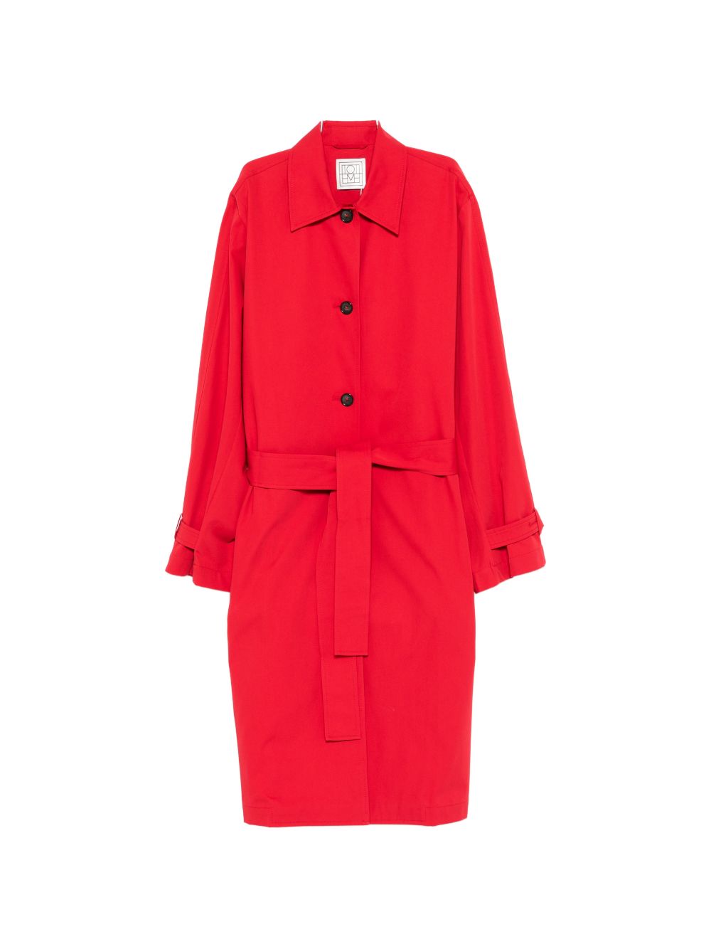 Toteme Women Cotton Trench Coat