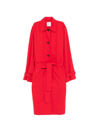 Toteme Women Cotton Trench Coat
