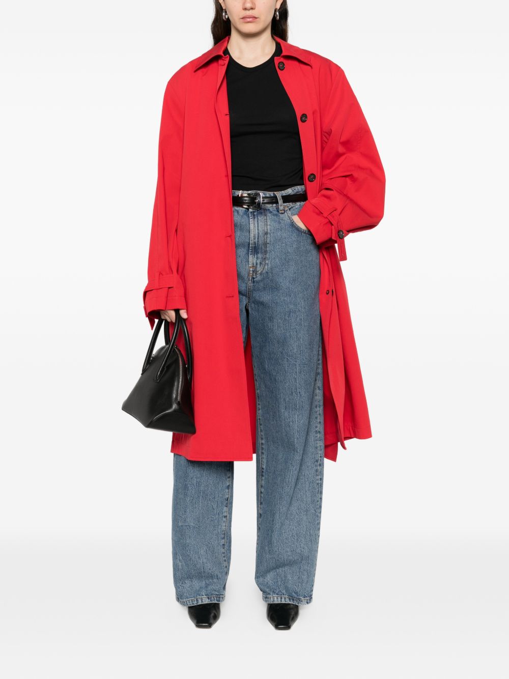 Toteme Women Cotton Trench Coat