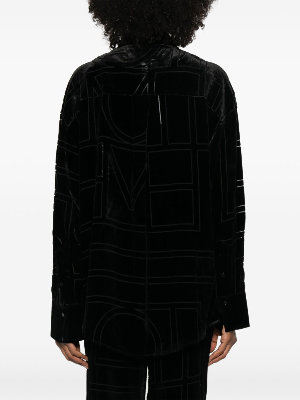 Toteme Women Monogram Pajama Shirt