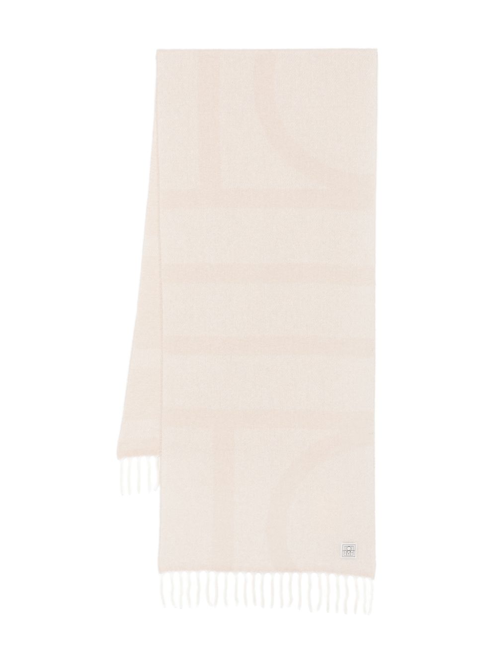 Toteme Women Monogram Wool Scarf