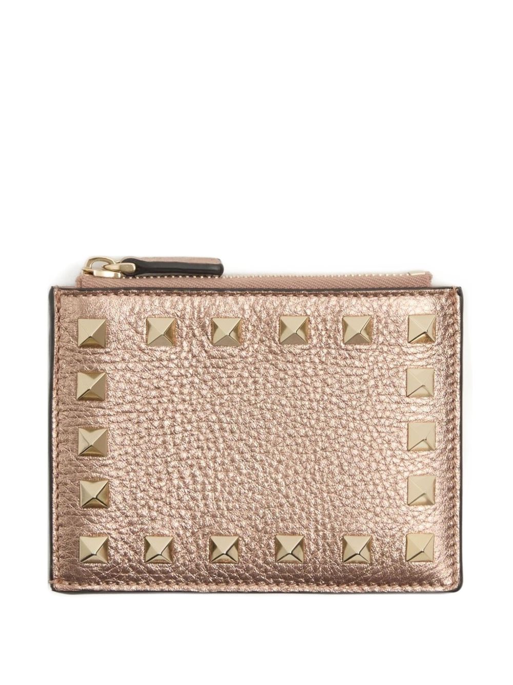 VALENTINO GARAVANI Valentino Garavani Women Rockstud Leather Coin Purse