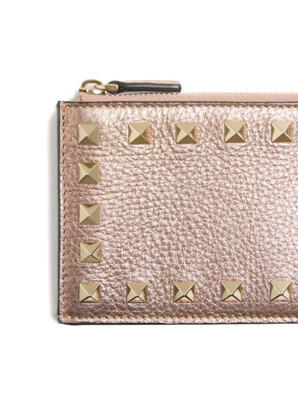 VALENTINO GARAVANI Valentino Garavani Women Rockstud Leather Coin Purse