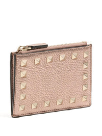VALENTINO GARAVANI Valentino Garavani Women Rockstud Leather Coin Purse