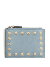 Valentino Garavani Women Rockstud Leather Coin Purse