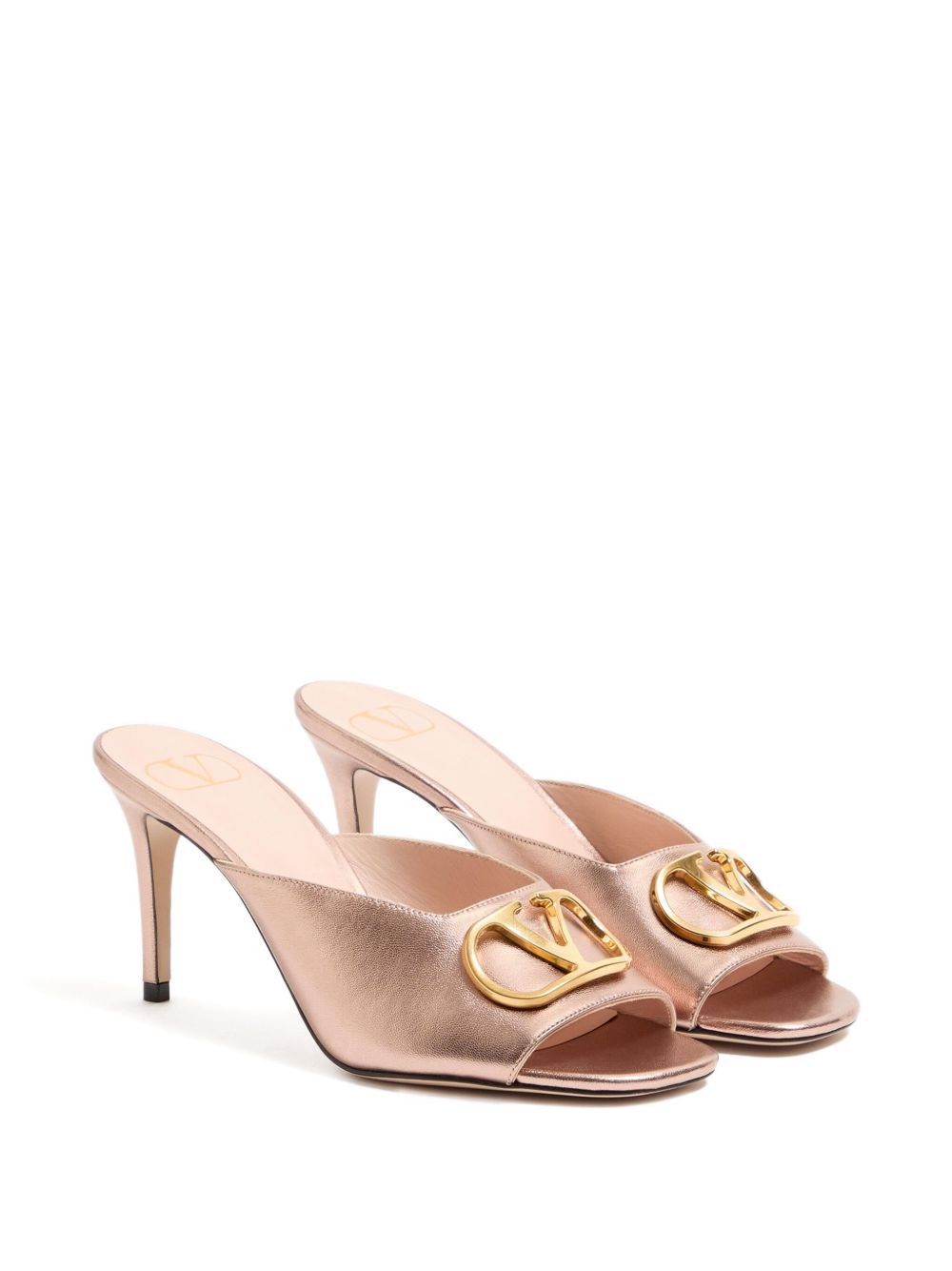 Valentino Garavani Women Vlogo Signature Leather Mules