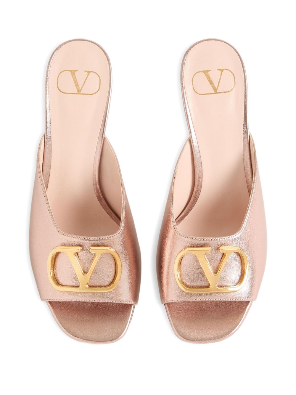 Valentino Garavani Women Vlogo Signature Leather Mules