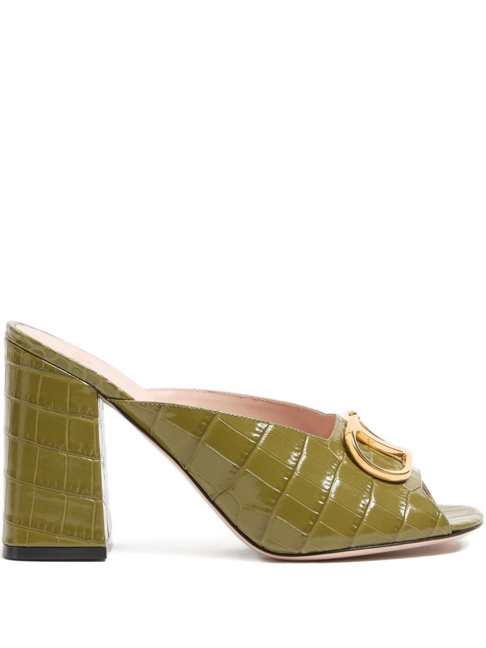 Valentino Garavani Women Vlogo Signature Leather Mules