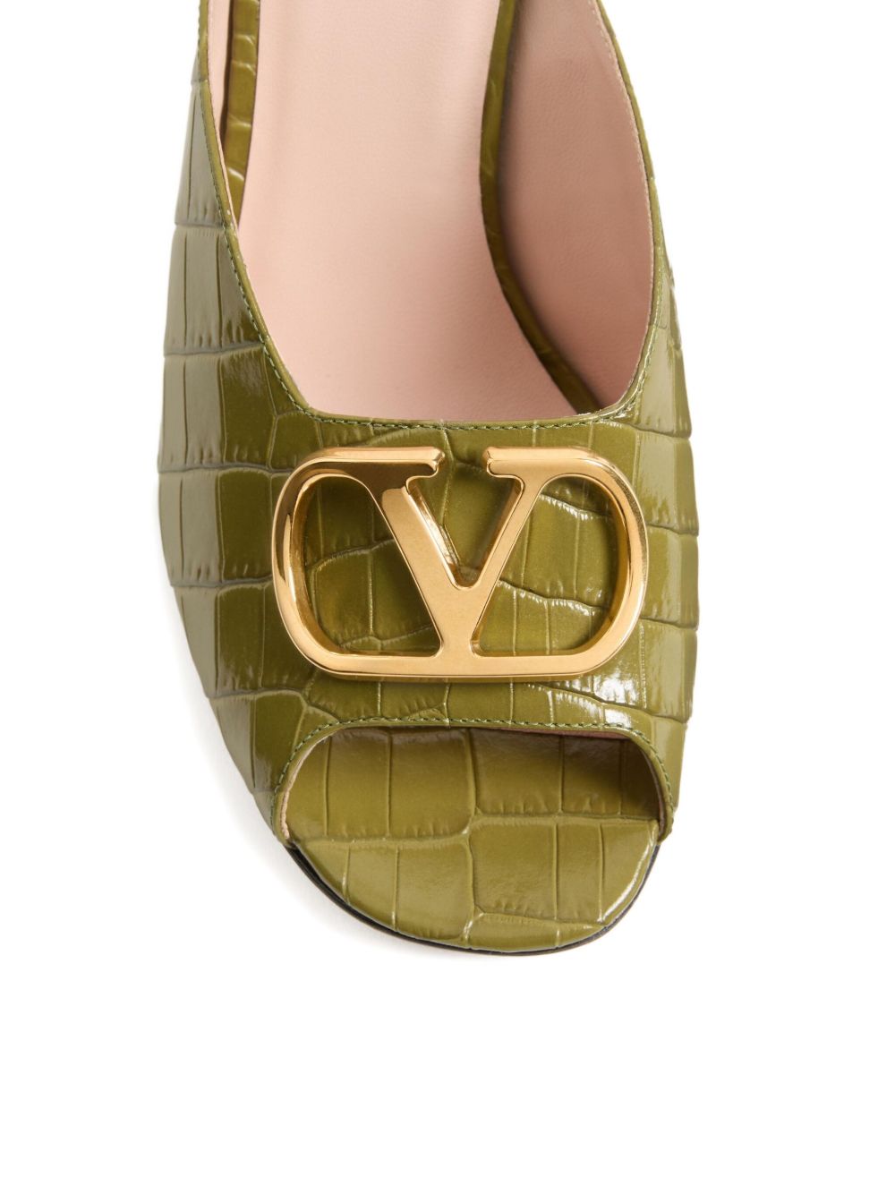Valentino Garavani Women Vlogo Signature Leather Mules