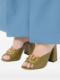 Valentino Garavani Women Vlogo Signature Leather Mules