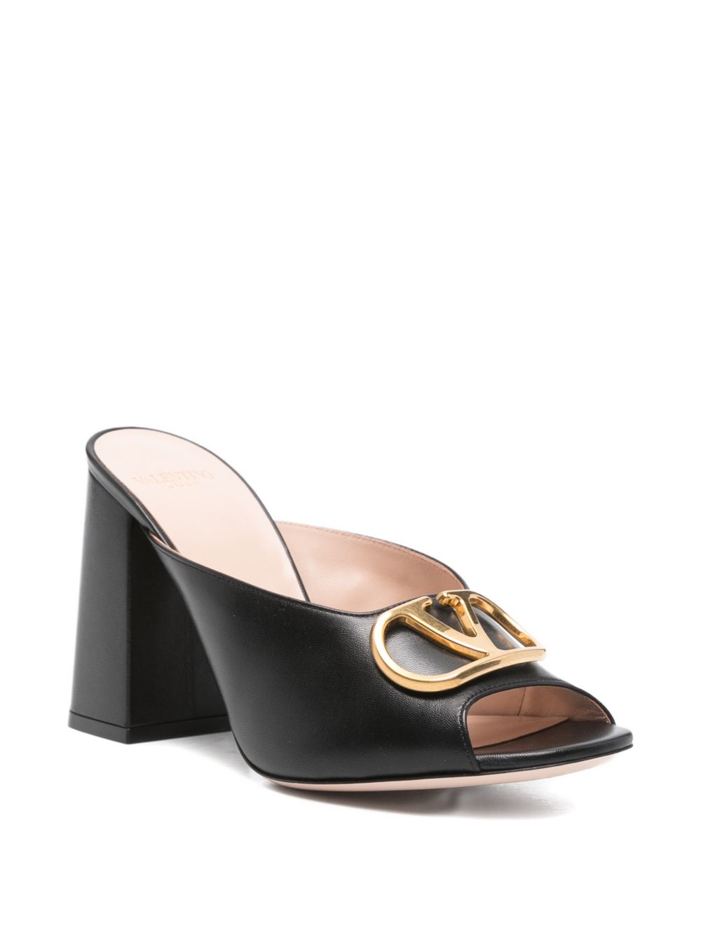 Valentino Garavani Women Vlogo Signature Leather Mules