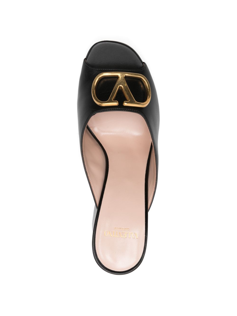 Valentino Garavani Women Vlogo Signature Leather Mules