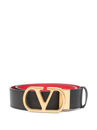 VALENTINO GARAVANI Valentino Garavani Women Vlogo Signature Leather Belt