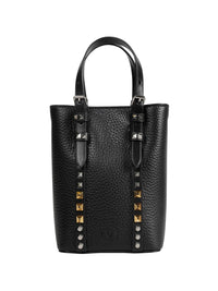 VALENTINO GARAVANI Valentino Garavani Men Rockstud Leather Mini Bag