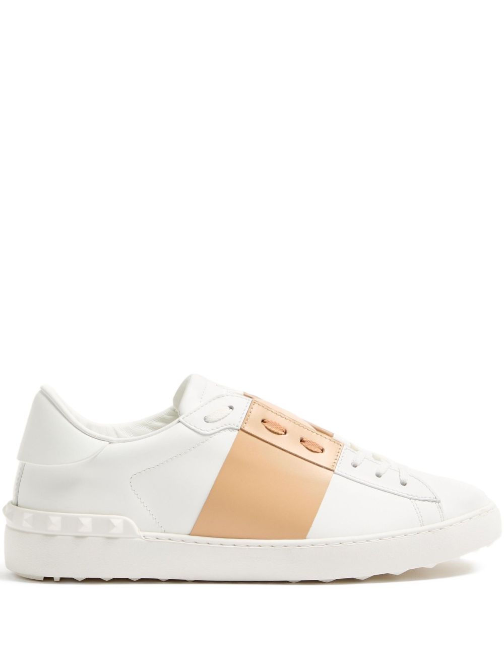 VALENTINO GARAVANI Valentino Garavani Men Open Leather Sneakers
