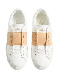 VALENTINO GARAVANI Valentino Garavani Men Open Leather Sneakers