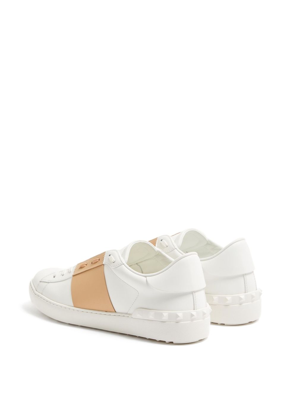 VALENTINO GARAVANI Valentino Garavani Men Open Leather Sneakers