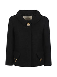 VALENTINO Valentino Women Vlogo Signature Wool Jacket