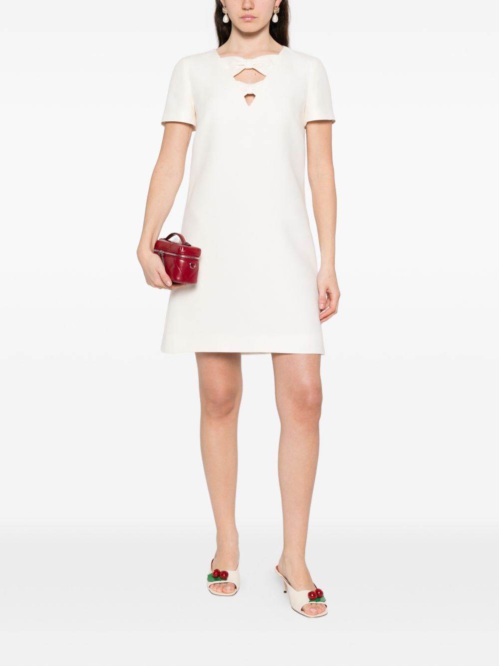 VALENTINO Valentino Women Wool And Silk Blend Short Dress