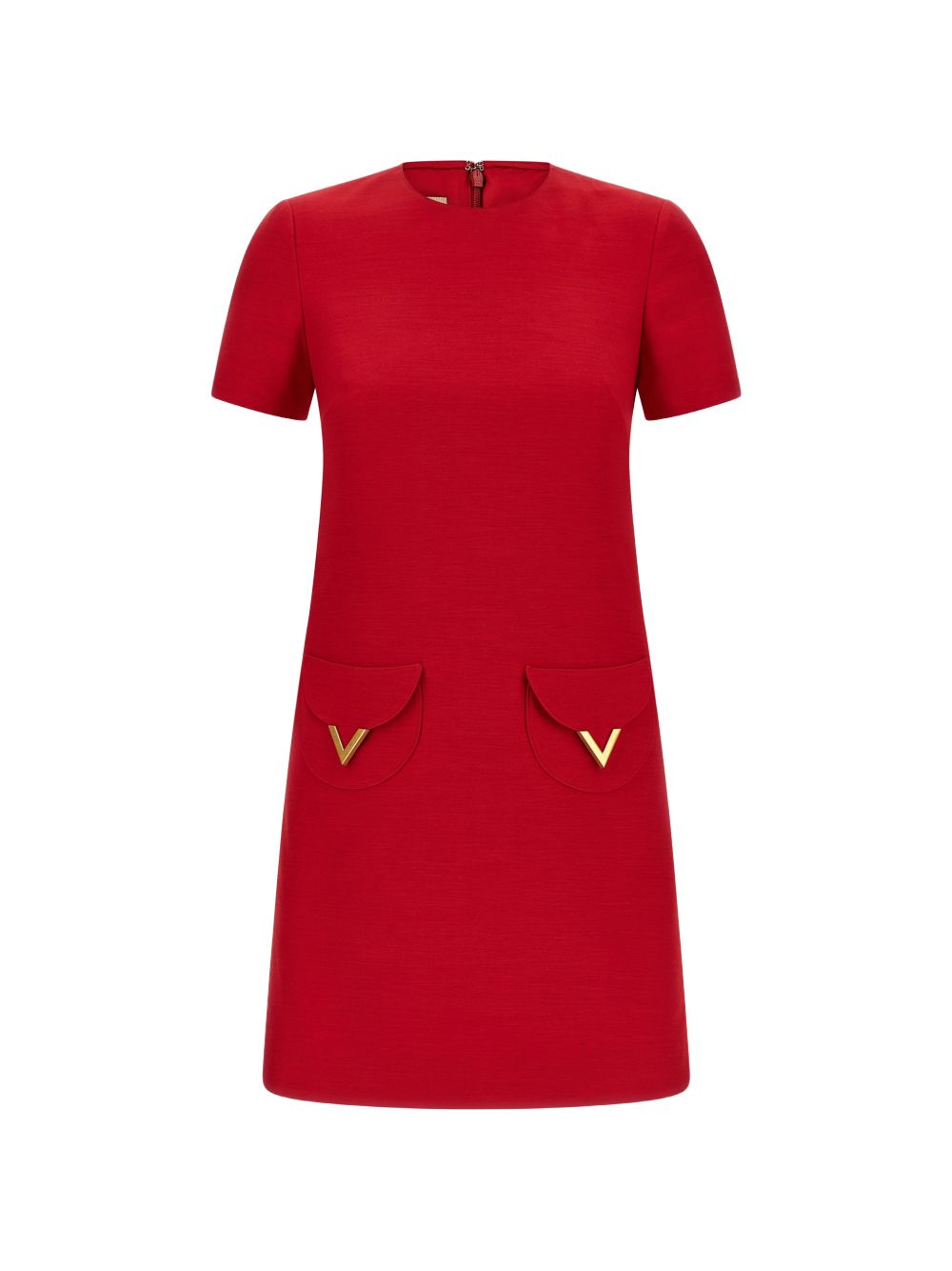 Valentino Women Vlogo Signature Wool And Silk Dress