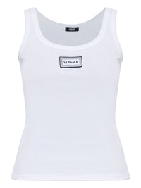 VERSACE Versace Women Logo Cotton Tank Top