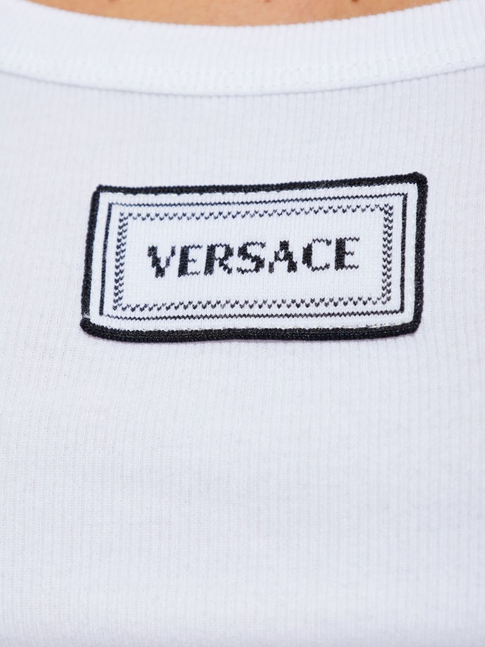 VERSACE Versace Women Logo Cotton Tank Top