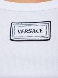 VERSACE Versace Women Logo Cotton Tank Top