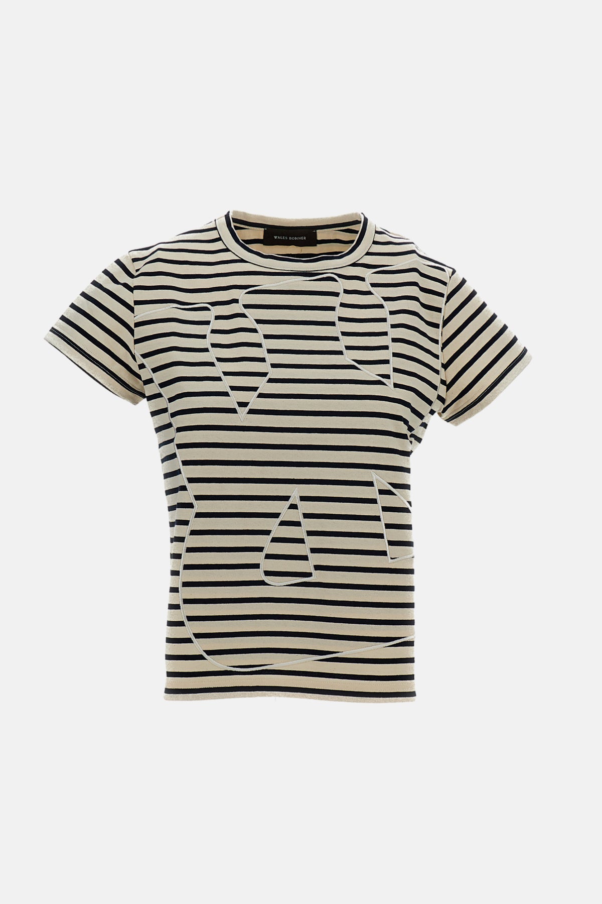 Wales Bonner Wales Bonner Women Crown Cropped T-Shirt