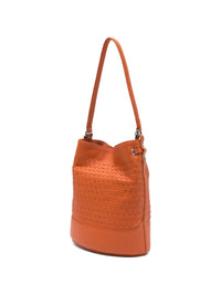 Zanellato Women Monda' Musiva Small Leather Bucket Bag
