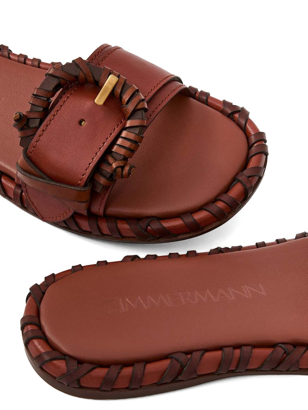 Zimmermann Women Alchemy Leather Sandals