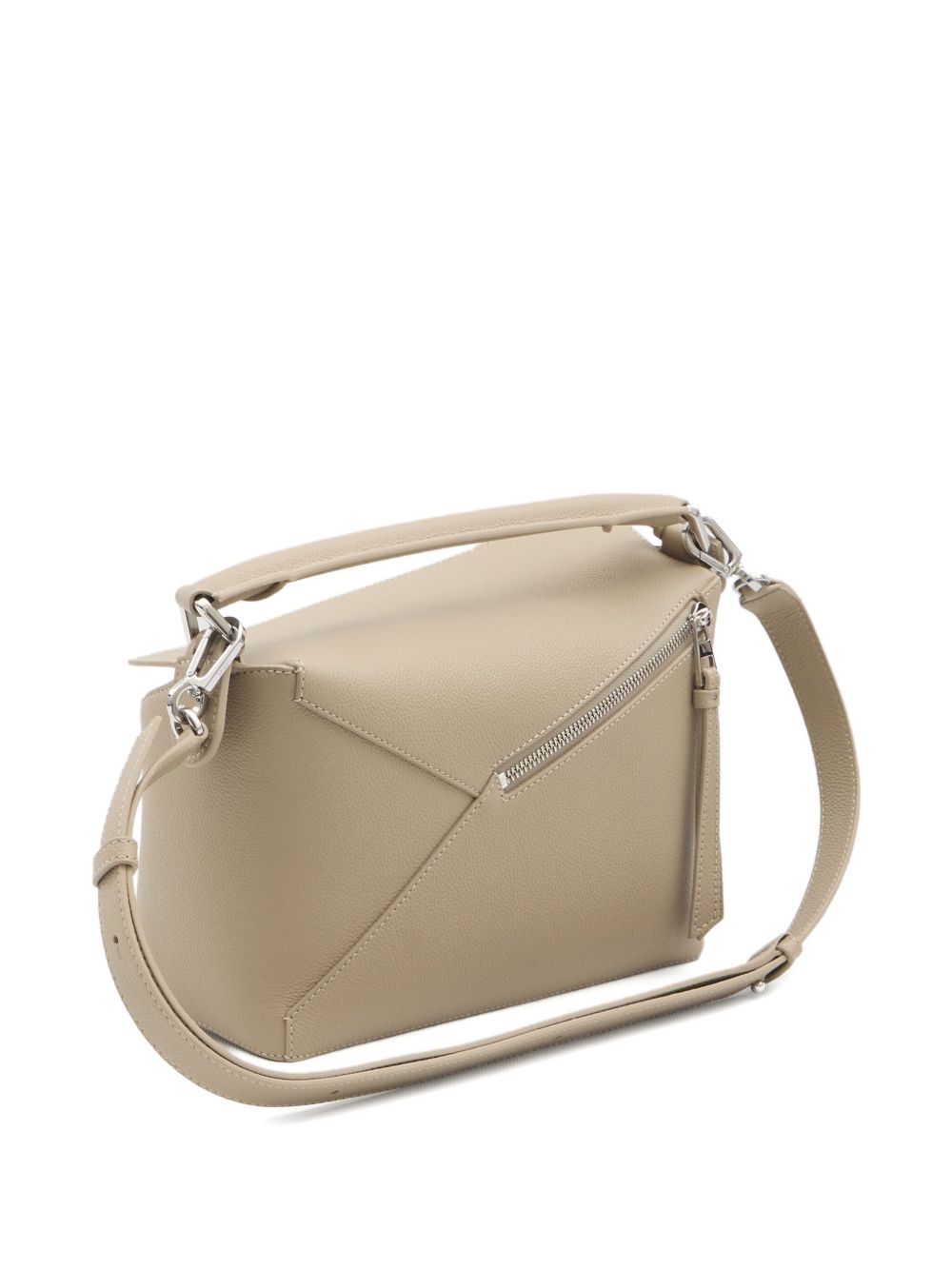 Loewe Women Puzzle Edge Small Leather Handbag
