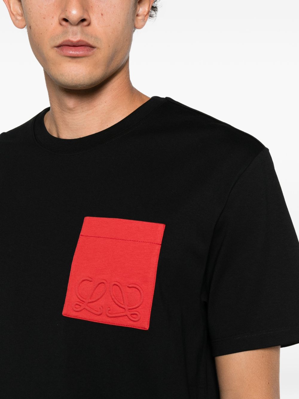 Loewe Men Logo Cotton T-Shirt