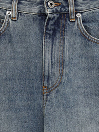 Loewe Women Anagram Denim Cotton Jeans