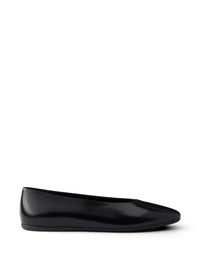 Prada Women Leather Ballet Flats