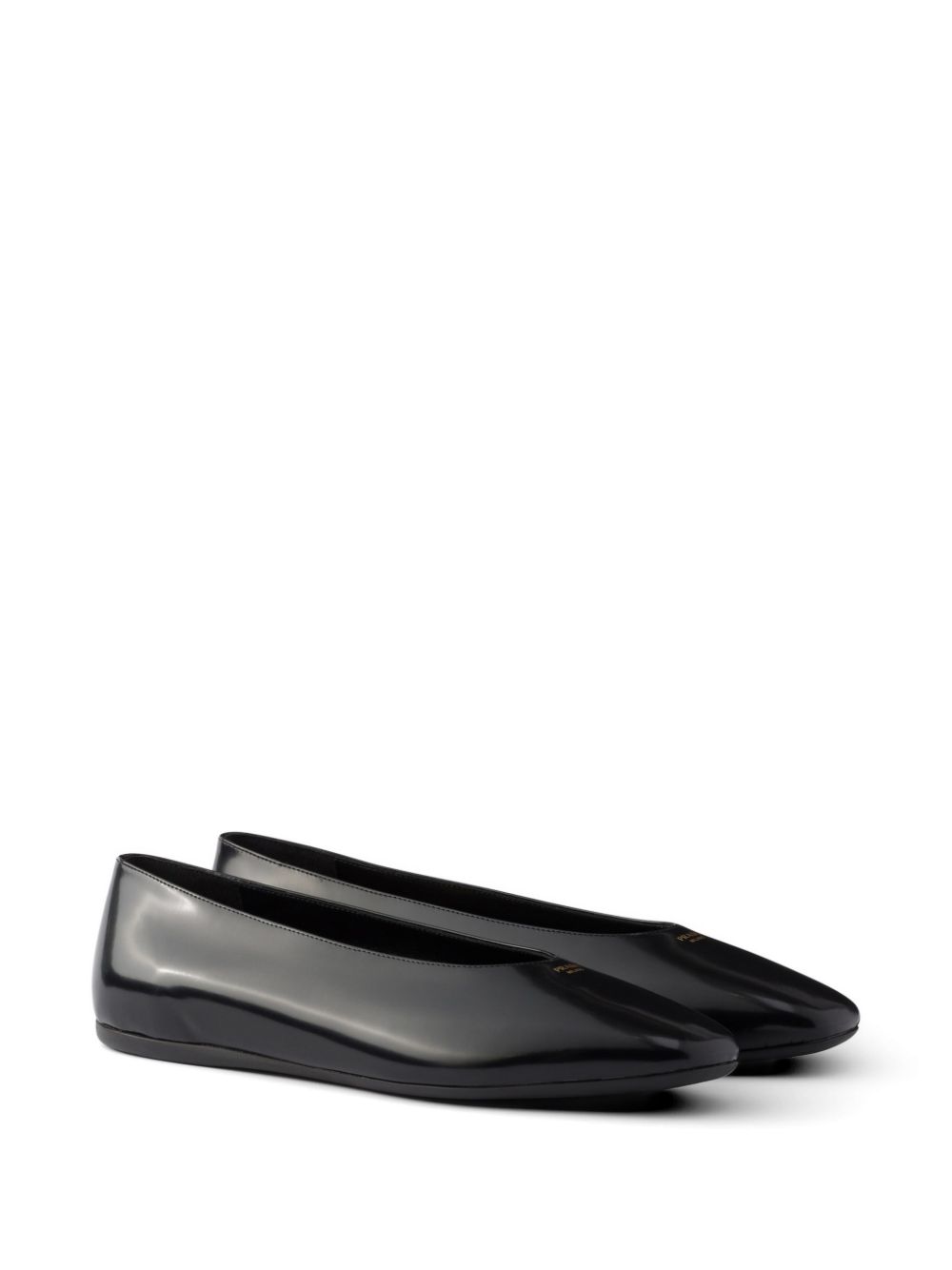 Prada Women Leather Ballet Flats