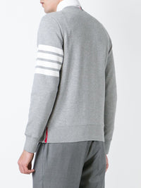 Thom Browne Men 4Bar Cotton Crewneck Sweatshirt