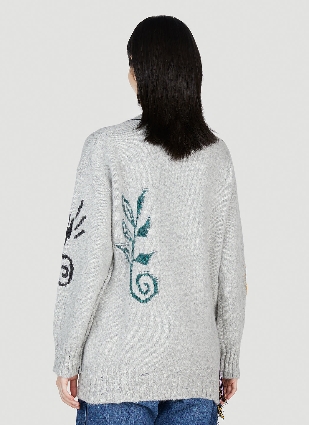Stella McCartney Stella Mccartney Women Folklore Embroidery Sweater