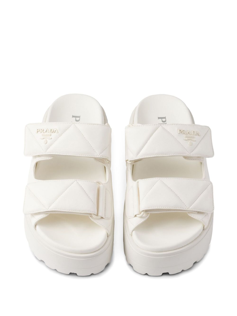 PRADA Prada Women 45Mm Padded Leather Sandals