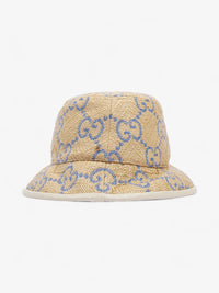 GUCCI Gucci Women Gg Raffia Effect Bucket Hat