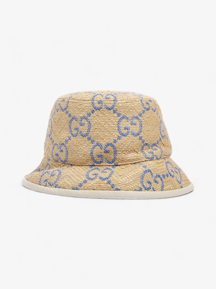 GUCCI Gucci Women Gg Raffia Effect Bucket Hat