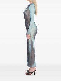 Jean Paul Gaultier Jean Paul Gaultier Women Water-Print Maxi Dress