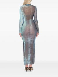 Jean Paul Gaultier Jean Paul Gaultier Women Water-Print Maxi Dress