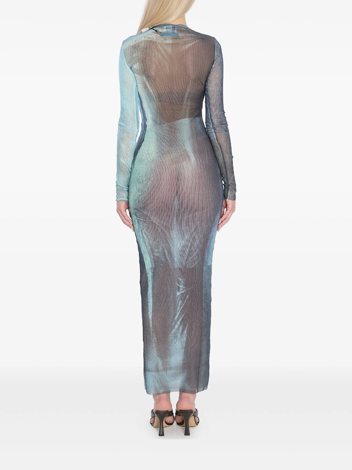 Jean Paul Gaultier Jean Paul Gaultier Women Water-Print Maxi Dress