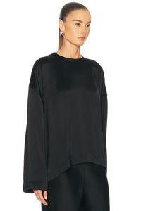 TOTEME Toteme Women Boxy Satin Top