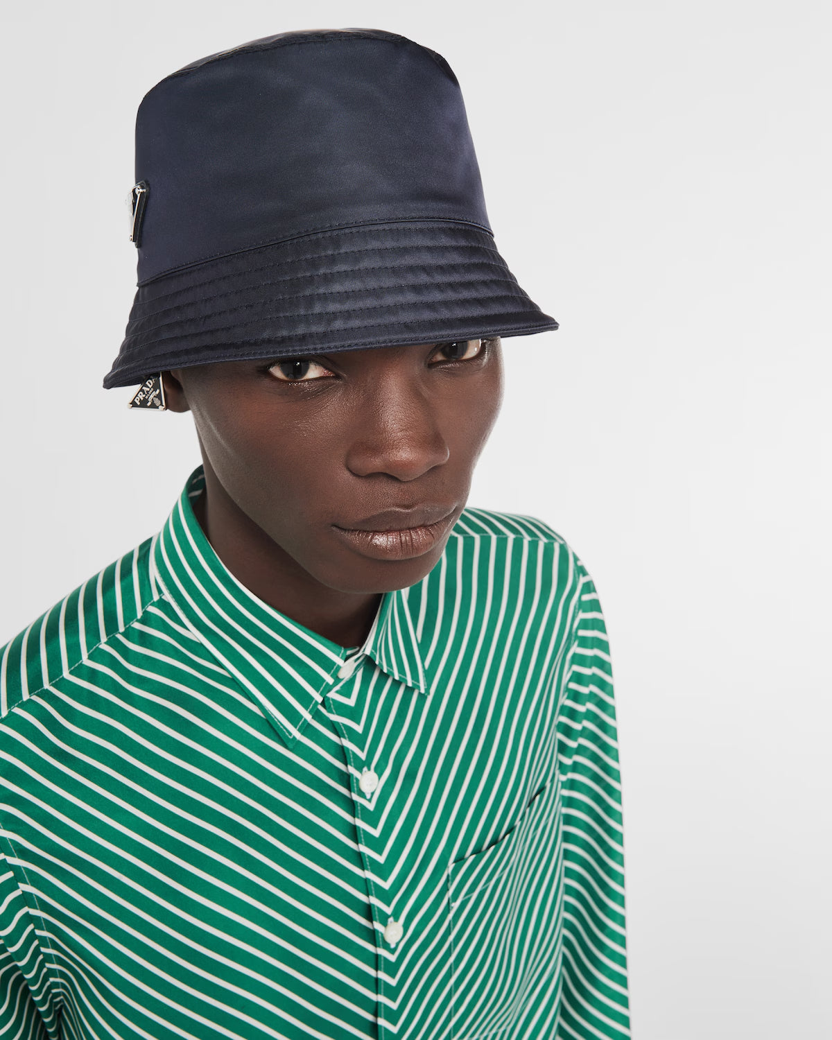 PRADA Prada Men Midnight Blue Re-Nylon Hat