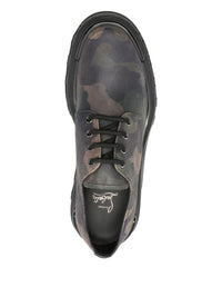 CHRISTIAN LOUBOUTIN Christian Louboutin Men Trott Dune Camo Print Combat Boot
