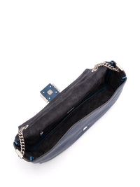 Fendi Women Leather Baguette Shoulder Bag